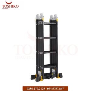 Thang nhôm gấp đa năng 4 đoạn Toshiko M4 BX
