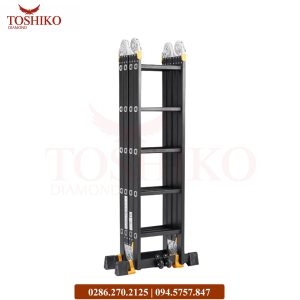 Thang nhôm gấp đa năng 4 đoạn Toshiko M5 BX