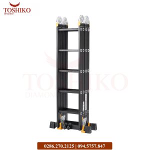 Alternative view of Thang nhôm gấp đa năng 4 đoạn Toshiko M5 BX