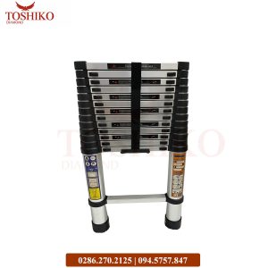 Thang nhôm rút đơn Toshiko 4m1