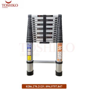 Thang nhôm rút đơn Toshiko 4m4