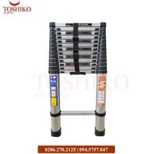 Thang nhôm rút đơn Toshiko 5m4