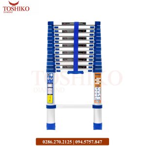 Thang nhôm rút đơn Toshiko 4.4m XANH