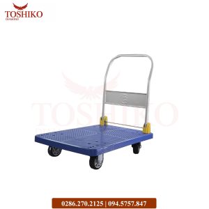 Xe đẩy hàng Toshiko 150kg sàn Nhựa