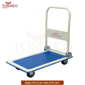 Xe đẩy hàng Toshiko 300kg sàn thép